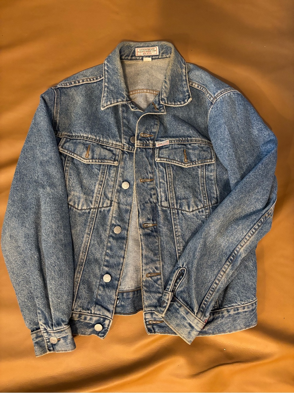 Vintage Guess Light Blue Denim Jacket